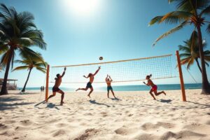 Zasady siatkówki plażowej 4×4 – wszystko, co musisz wiedzieć