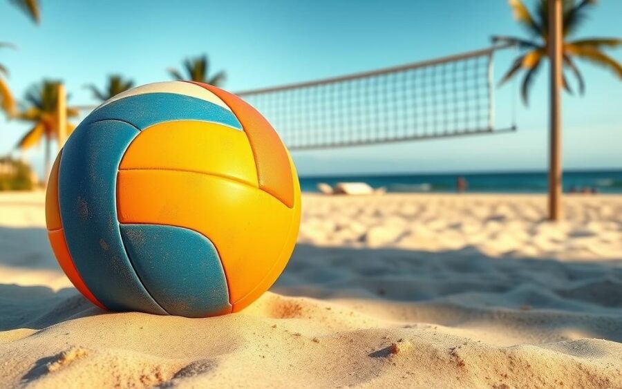 piłka do siatkówki plażowej